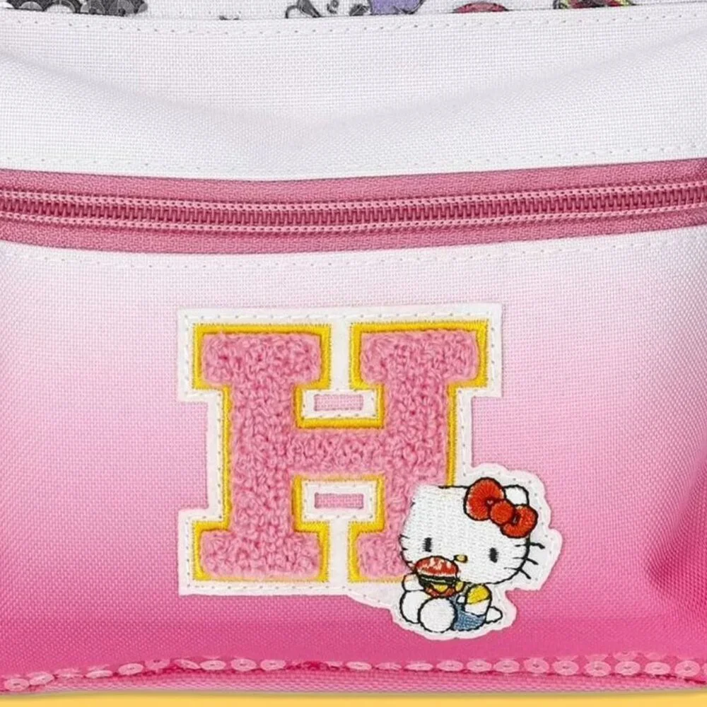 HELLO KITTY And Friends Mini Sequin Backpack 9 Inch NEW